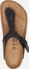 Birkenstock Gizeh - Slippers - Regular fit - Black - Maat 38