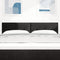 vidaXL - Hoofdbord - Knop - Ge - tuft - Zwart - 160 - cm - Velvet