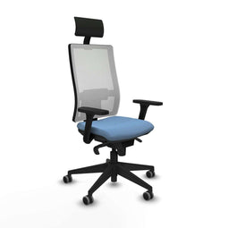 Bureaustoel Piqueras y Crespo 3D066G1 Hemelsblauw