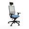 Bureaustoel Piqueras y Crespo 3D066G1 Hemelsblauw