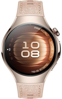 Huawei Watch 5 - Smartwatch - Multi-sensing X-TAP Technology - Zilver (Beige)