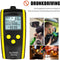 TechU™ Digitale Alcoholtest – Zwart & Geel – Blaastest voor Auto – USB Ingang