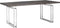 Richmond Eettafel Tuxedo 230 (Silver)