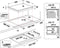 Hotpoint HQ 5660S NE Zwart Ingebouwd 59 cm Inductiekookplaat zones 4 zone(s)