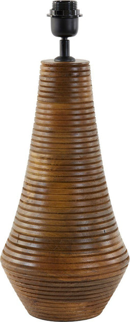 Light & Living Tafellamp Patricia - Mangohout - 50cm - excl. kap
