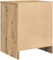 vidaXL - Nachtkastje - met - lade - 40x34x50 - cm - artisanaal - eikenkleurig