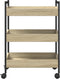 vidaXL - Keukentrolley - 50x30x70 - cm - bewerkt - hout - sonoma - eikenkleurig