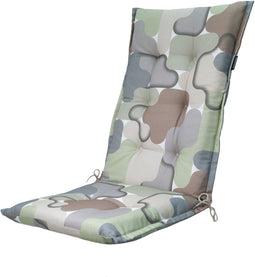 Kussen hoge rug ca.123x50cm Grafi sage