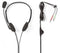 Nedis CHST100BK - Stereo headset - Verstelbare hoofdband en comfortabele oorkussentjes - Zwart