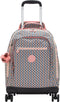 Kipling NEW ZEA Rugzak met wielen, 26 Liter, 13 inch laptopvak - Girly Geo