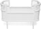 Smallstuff Rosaline - Houten Poppenbedje - Inclusief matrasje - White