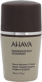 AHAVA Magnesiumrijke Deodorant Roller voor Mannen - Langdurige Frisheid en Bescherming | Vermindert Zweet en Geurtjes | Verrijkt met Dode Zee-mineralen, Vitamine E, Aloe Vera en Kamille | Geurvrije Deo - 50ml