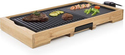 Tristar BP-2641 - Bakplaat - 2200W - Gourmet Bamboo Grill 51x25,4cm - PFAS-Vrij