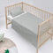 Happy Friday Sheet set 2 pieces Basic 120x180 cm (Cot bed) Grey