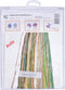 Thea Gouverneur - Borduurpakket met telpatroon - 446A - Voorgesorteerde DMC Garens - Sneeuwklokjes - Aida - 34 cm x 22 cm - DIY Kit