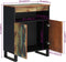 vidaXL - Dressoir - met - 2 - deuren - 60x33x75 - cm - massief - gerecycled - hout