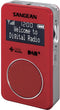 Sangean DPR-34 - Draagbare radio met DAB+ - Rood