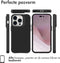 imoshion Hoesje Geschikt voor iPhone 14 Pro Hoesje Shockproof - imoshion Rugged Hybrid Carbon Case - Zwart