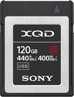 Sony QDG120F - XQD Geheugenkaart - 120GB 440/400MB/s (1 stuk)