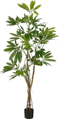 Mica Decorations Kunstplant Philodendron - 80x80x120 cm - Polyester - Groen