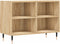 vidaXL - Tv-meubel - 69,5x30x50 - cm - bewerkt - hout - sonoma - eikenkleurig