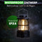 Travelhawk Camping Lamp - Set van 2 - Compact en lichtgewicht - Zwart (2 stuks)
