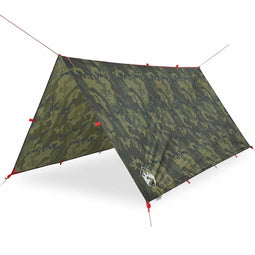 vidaXL - Kampeerluifel - waterdicht - 306x306 - cm - camouflage