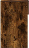 vidaXL - Nachtkastje - met - lade - 20x36x60 - cm - gerookt - eikenkleurig