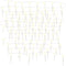 vidaXL - Kerstverlichting - ijspegel - met - 40 - LED's - acryl - warmwit