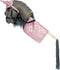 ByAstrup Stokpaard Zadeldekje en Muts Glitter Roze