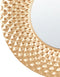 COMBE - Wandspiegel - Goud - Metaal
