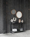 Wandtafel Cavallo - black - 140cm