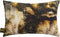PTMD Vexx Brown Cotton Velvet Cushion Bark Print L