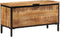 vidaXL - Opbergkist - 82x30x43 - cm - massief - ruw - mangohout
