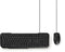 Nedis KBMC100 - Toetsenbord en muis set - Plug & play installatie - Zwart