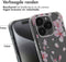 imoshion Hoesje Geschikt voor iPhone 15 Pro Hoesje Siliconen - imoshion Design hoesje - Meerkleurig / Blossom Watercolor