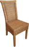 SVJ Eetkamerstoelen - 54x47x97 cm - Rotan - Bruin - Set van 4