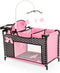 Bayer Design - Multibed - Kinderstoel en verschoningsruimte - Zwart Wit Roze