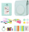 Complete Accessoires Set Geschikt voor Fujifilm Instax Mini 12 - Camera Tas met Filters, Fotoalbum en Meer - Mintgroen