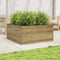 vidaXL - Plantenbak - 100x100x46 - cm - geïmpregneerd - grenenhout