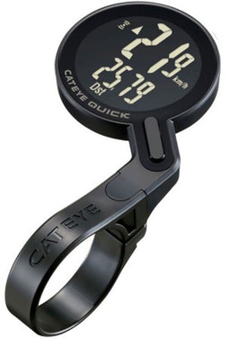 CatEye Quick CC-RS100W - Fietscomputer - Draadloos en weerbestendig - Zwart