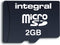 Transcend TS2GUSD - MicroSDHC Geheugenkaart 2GB - Class 4 - (2 stuks)