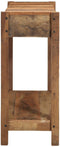 vidaXL - Console - Tafel - 107x33x76 - cm - Massief - Gerecycled - Hout