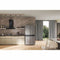 Bauknecht BKQ9U3LEF - Amerikaanse Koelkast - 594 liter - Inox Look - Energieklasse D