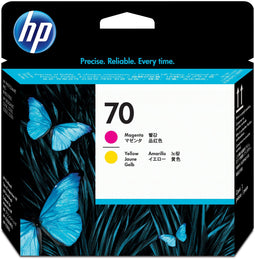 HP 70 - Inktcartridge - Magenta en Geel