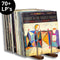 Urbn State - LP opbergsysteem - premium platenrek - ruimte voor 70 platen - donkere finish
