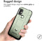 imoshion Hoesje Geschikt voor Motorola Moto G30 / Moto G20 / Moto G10 Power / Moto G10 Hoesje Siliconen - imoshion Rugged Shield Backcover - Groen