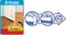 Dorpelstrip (borstel) voor effen vloeren - transparant - transparant