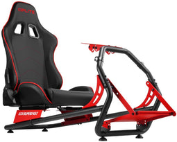 Oplite GT3 Superfast V2 - Racesim-chassis - Verstelbare kunstlederen stoel - Rood Zwart