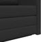vidaXL - Vloersofa - Bed - 2-in-1 - Zwart - 124x71x78 - cm - Stof